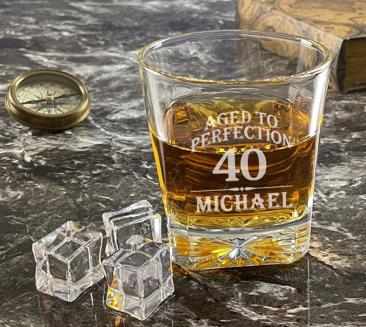 Custom Engraved Glasses - Whiskey