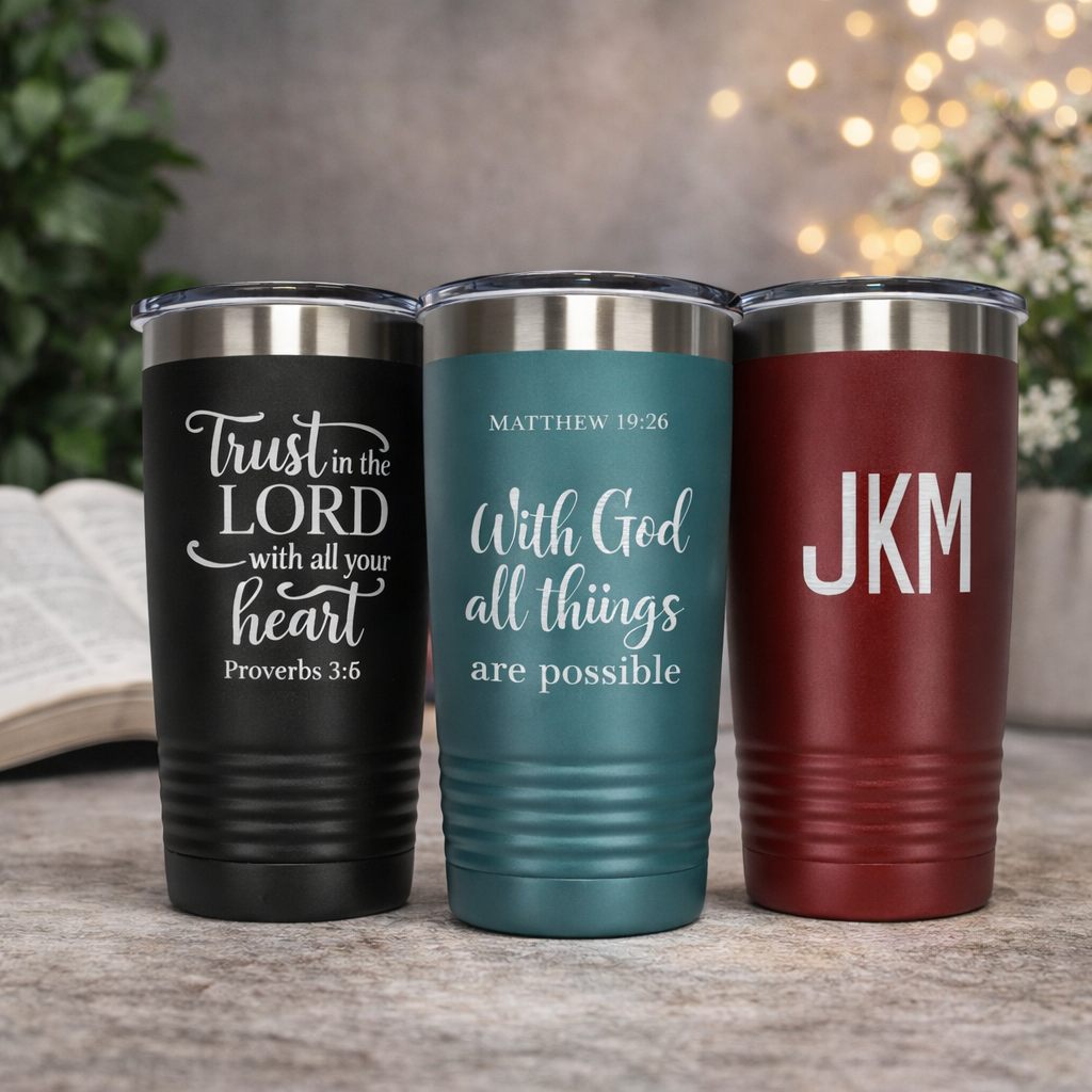 H2.0 Custom Engraved H2.0 40oz Stainless Steel Vacuum Tumbler Comfortable Handle - Personalized