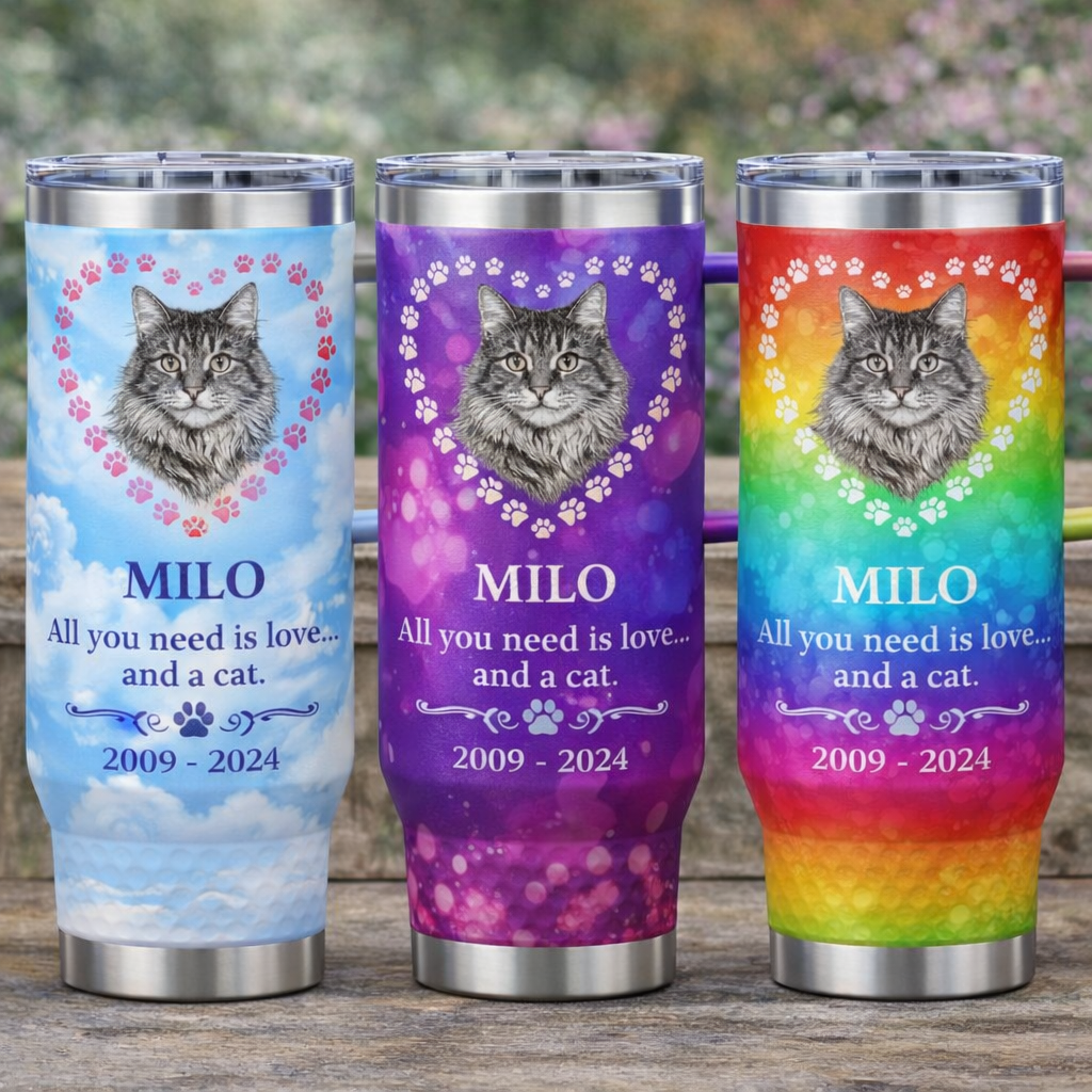 Custom Color Photo Sublimation Drinkware