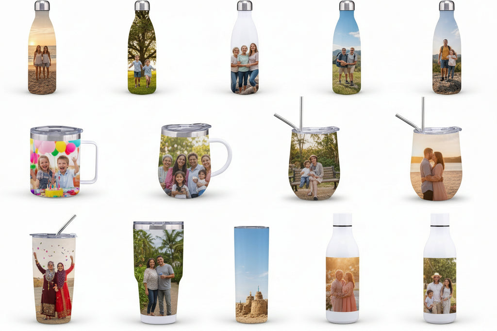 Custom Color Photo Sublimation Drinkware